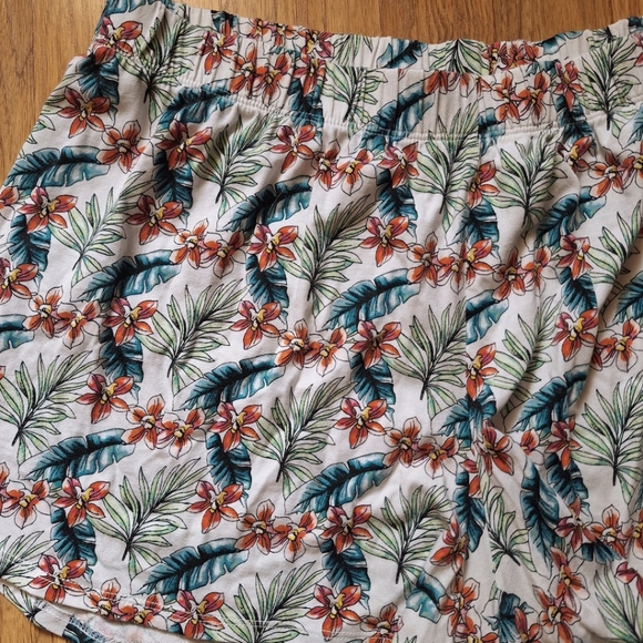 Lane Bryant Cacique Sleep Set Size 14/16 Tropical Palm Print Cotton Modal Spande - Picture 10 of 12